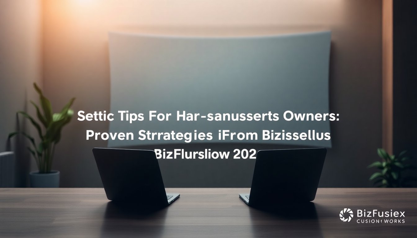 expert tips for business owners bizfusionworks